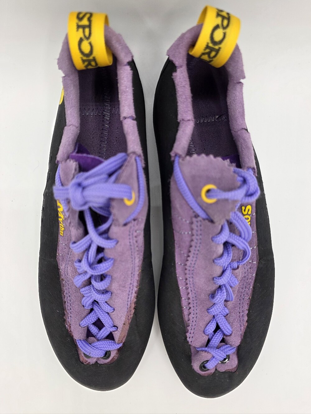 La Sportiva Mythos Purple Climbing Shoes EU 38 Made Italy